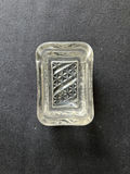 Vintage Diamond-pattern pressed glass cocktail set and glass butter dish - thumbnail 13 of 16