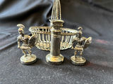 Vintage Aztec vs Conquistador chess pieces set - thumbnail 16 of 16