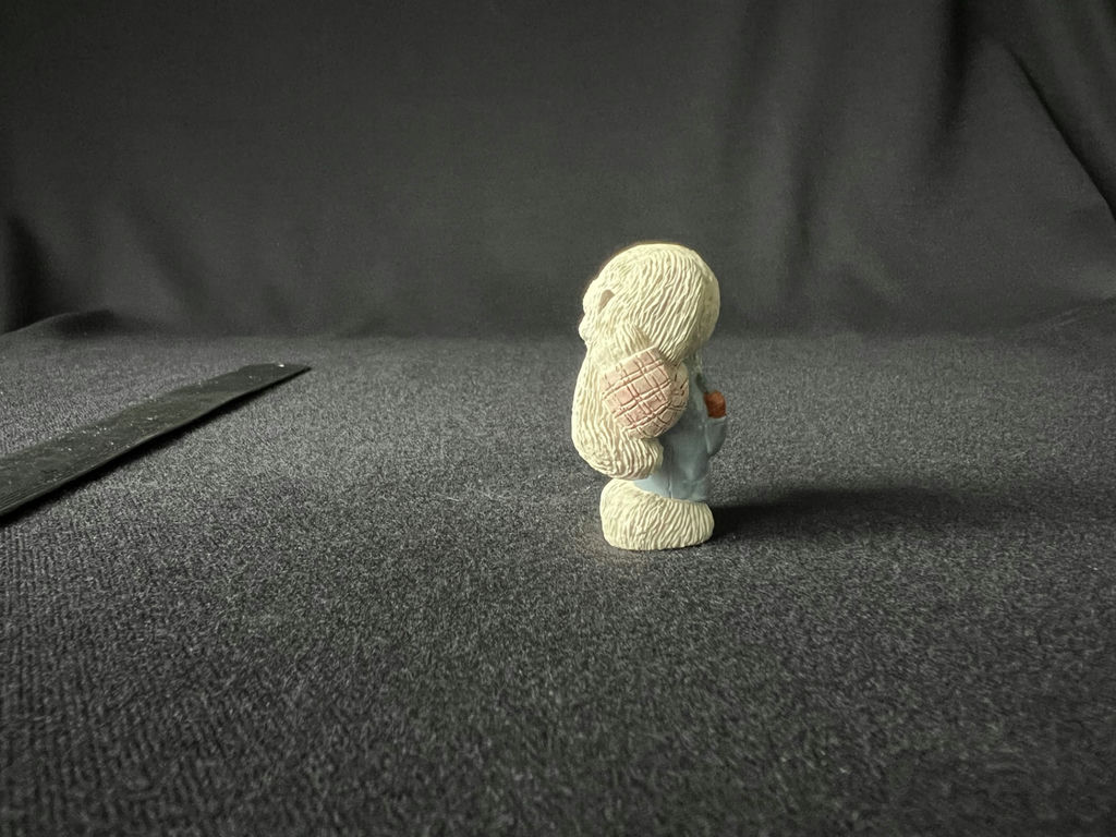 Enesco Precious Moments Purrfect Grandma thimble and Grandpa Ornament; Handmade Vicki Lane bunny figurine - image 11 of 13