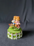 Assorted miniature decorative figurines and music box - thumbnail 2 of 19