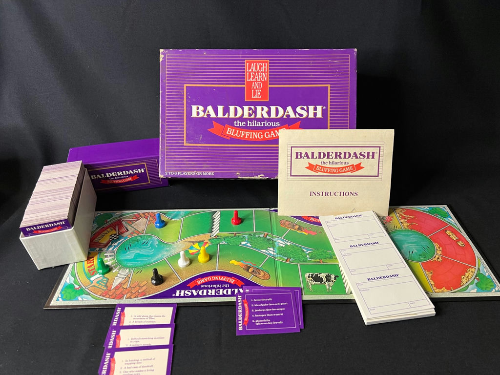 Balderdash and Trivial Pursuit board game sets - image 1 of 10