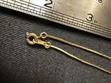 Three Gold-tone necklaces one with heart pendant with Yellow Rose - thumbnail 8 of 13