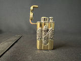 Vintage Casio Edifice EF-104 quartz watch and Vintage eagle-embossed lighter - thumbnail 7 of 8
