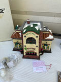 Department 56 Snow Village Christmas ceramic houses and treehouse set in original boxes - thumbnail 4 of 5