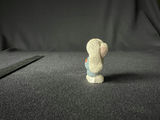 Enesco Precious Moments Purrfect Grandma thimble and Grandpa Ornament; Handmade Vicki Lane bunny figurine - thumbnail 9 of 13
