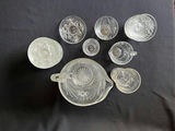 Crystal glassware set with starburst pattern - thumbnail 21 of 25
