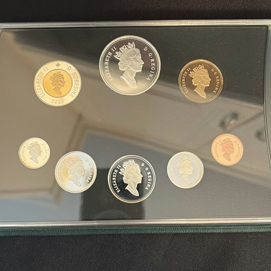 2003 RCM Proof Set Of Canadian Coins - image 5 of 10