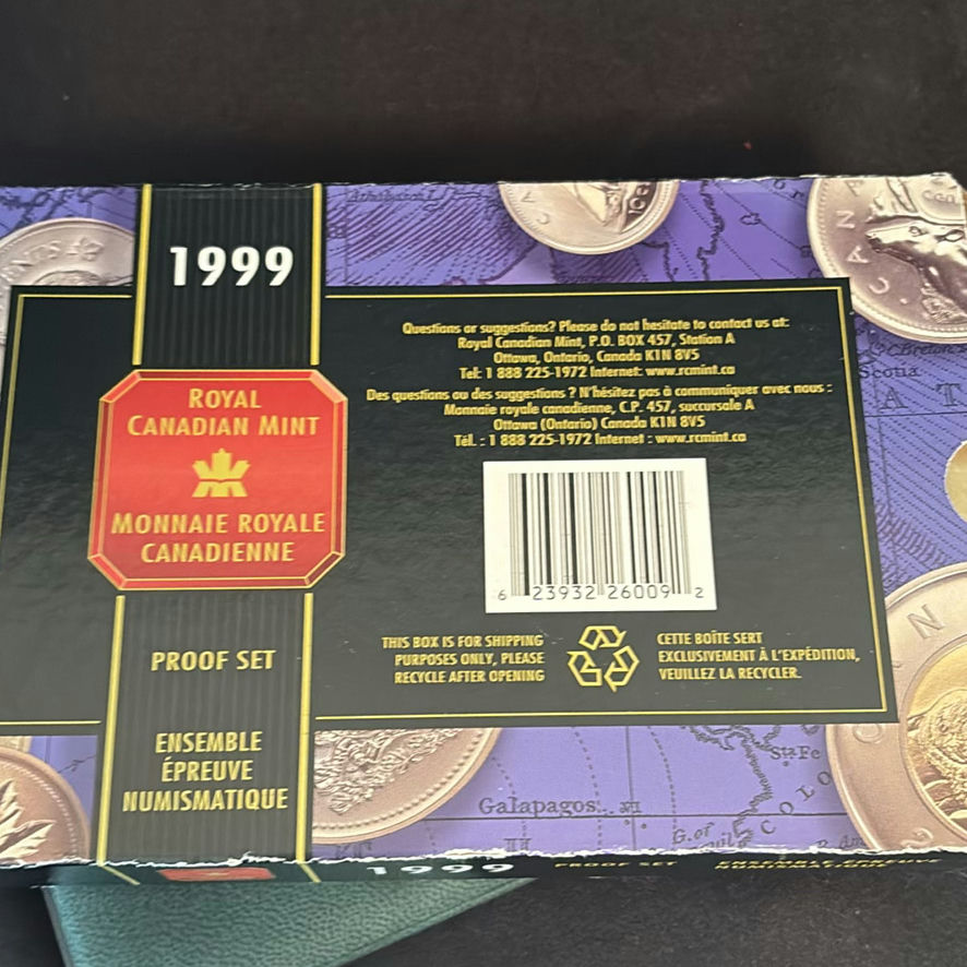 1999 RCM Proof Set Of Canadian Coins - image 12 of 12