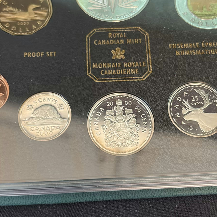 2000 RCM Proof Set Of Canadian Coins - image 3 of 9