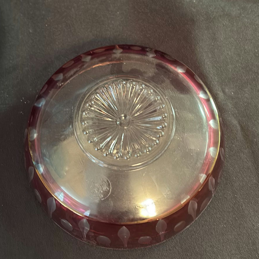 Crystal Vase & Bowls - image 12 of 13