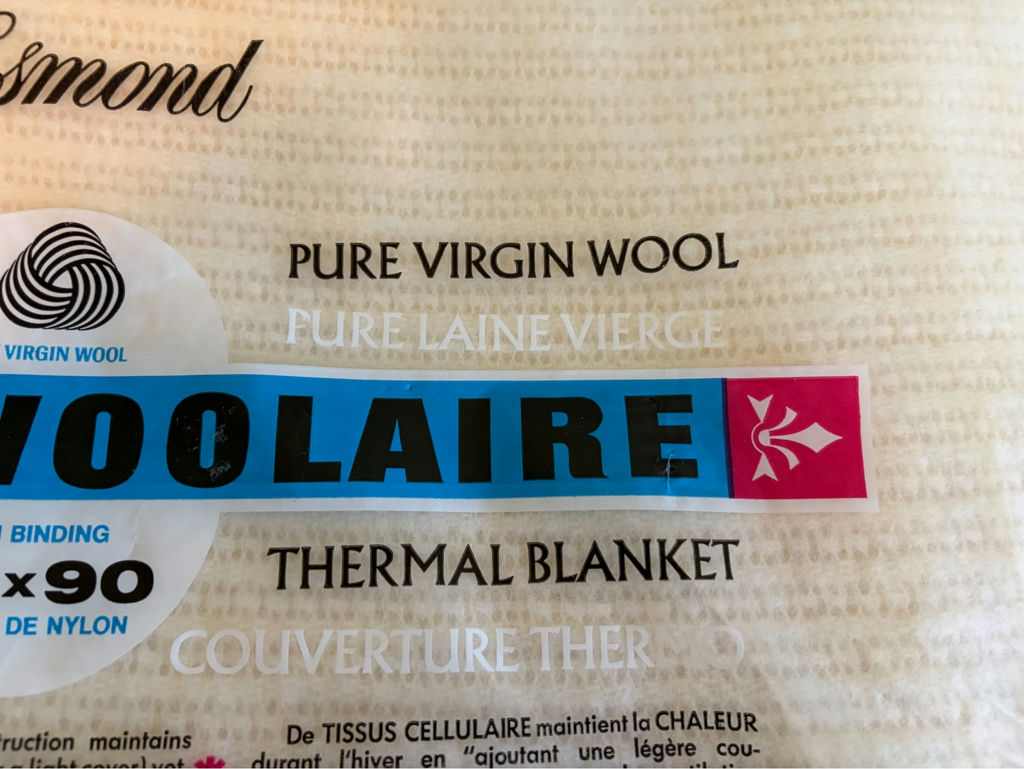 Woolaire Virgin Wool Thermal Blanket, Sealed - image 3 of 10