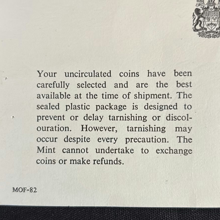 RCM Canadian 1967 Centennial Set of Uncirculated Coins - image 10 of 11