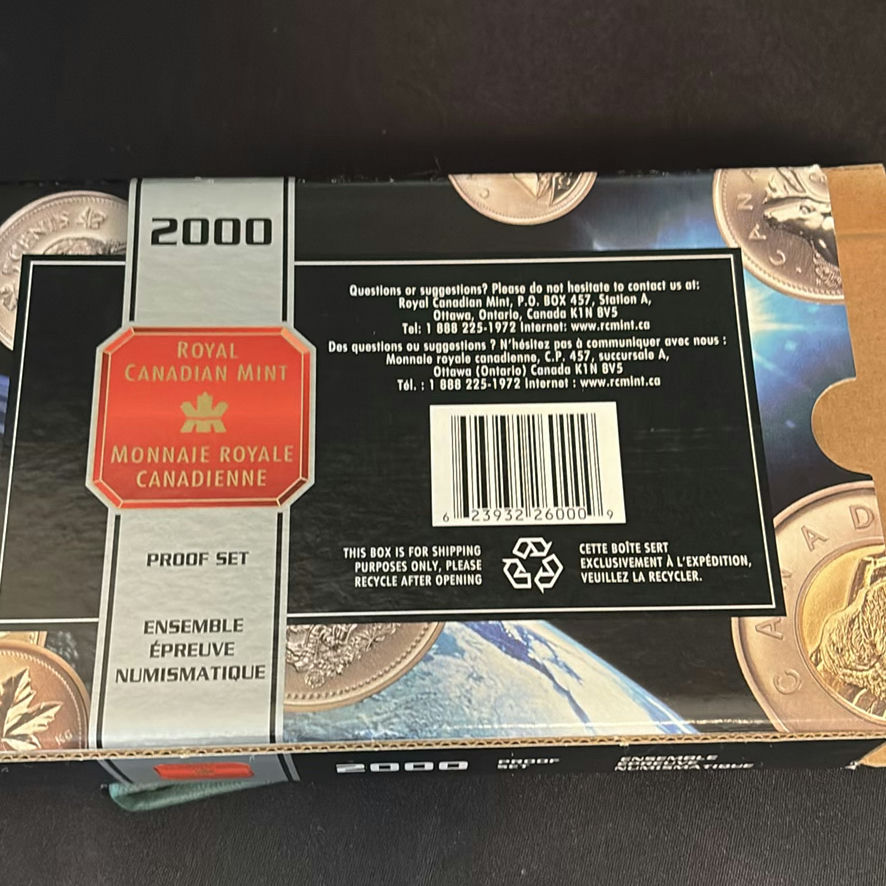 2000 RCM Proof Set Of Canadian Coins - image 9 of 9