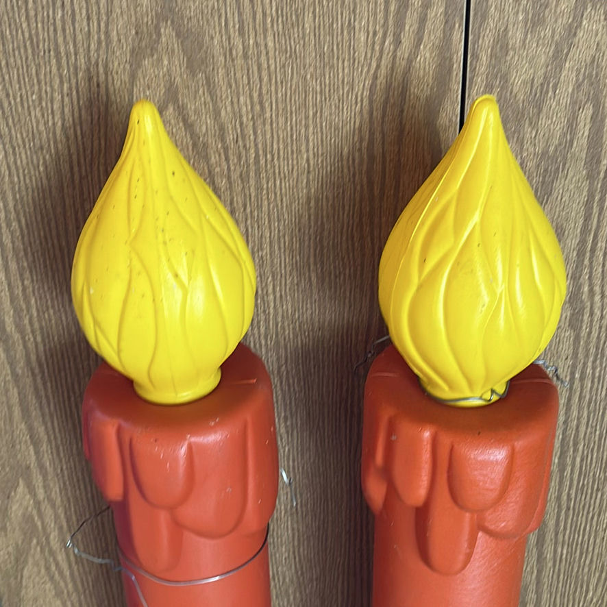 Christmas Candle Blow Mold - image 5 of 7