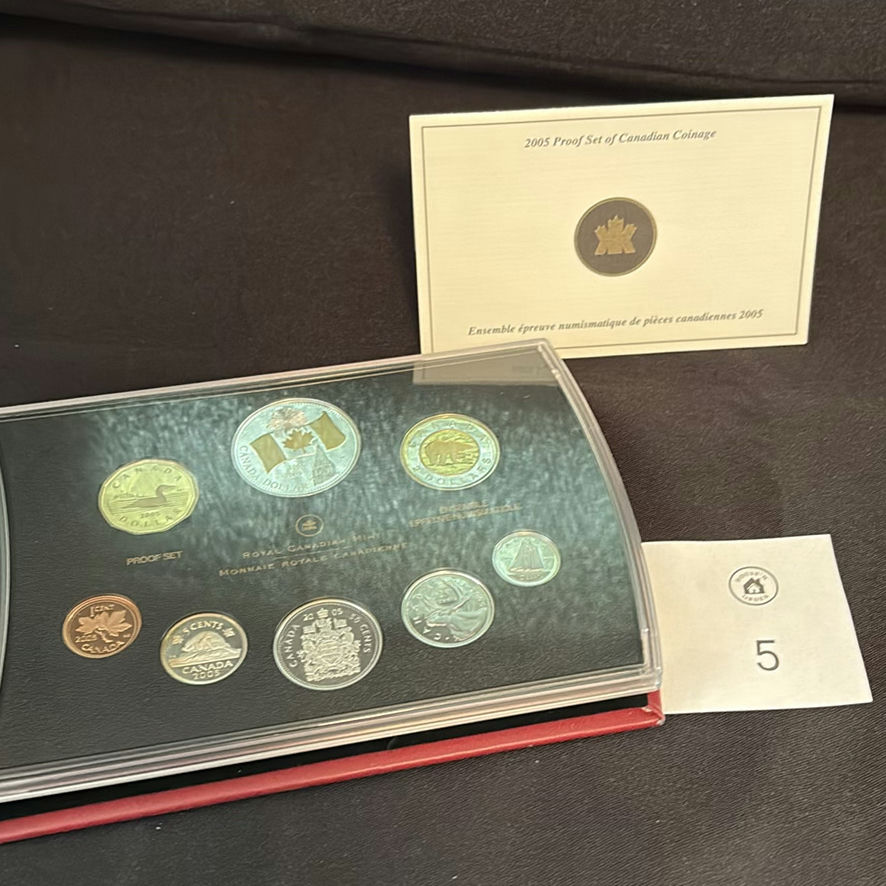 2005 RCM Proof Set Of Canadian Coins - image 1 of 10