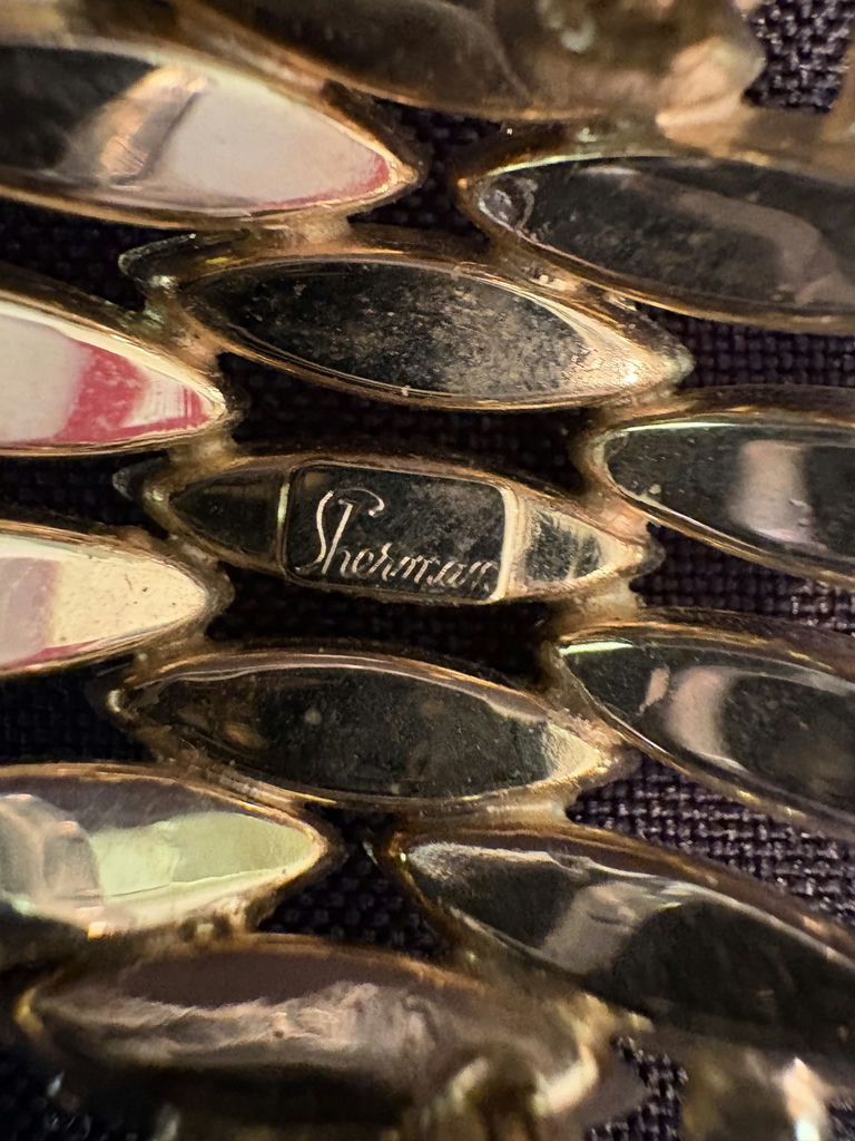 Sherman Brooch & Clip On Earrings - image 8 of 9