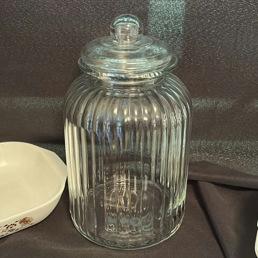 PYREX Dish, Glass Canister & Enamel Pie Plates - image 6 of 17