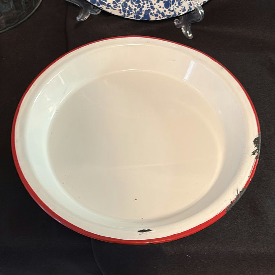 PYREX Dish, Glass Canister & Enamel Pie Plates - image 2 of 17