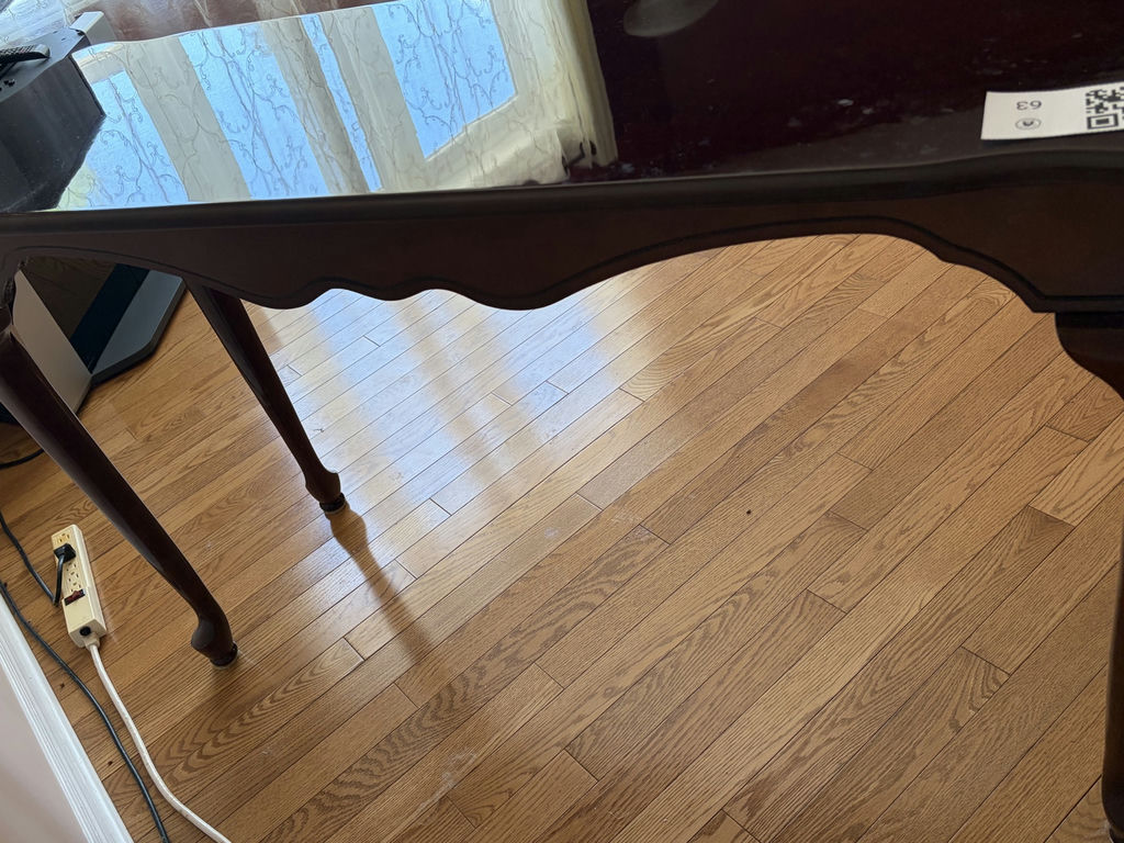 Ethan Allen Mahogany Console Table - image 10 of 10