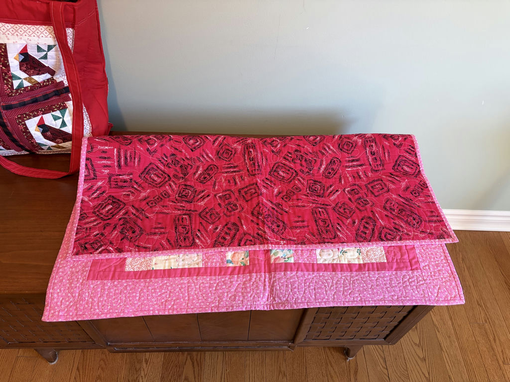 Collection Of Quilted Home Decor Pieces - image 16 of 16