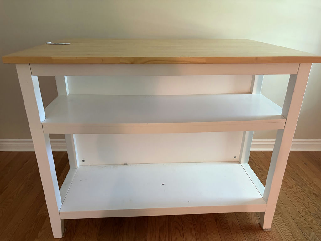Kitchen Island Console With Extension Top - image 3 of 7