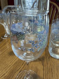 Vintage Arcopal “Florine” Glasses & Pitcher - thumbnail 4 of 10