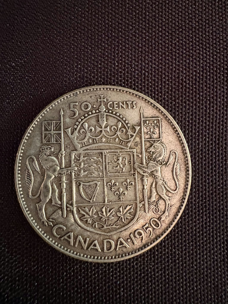 8 Silver 50 Cent Coins - image 2 of 19