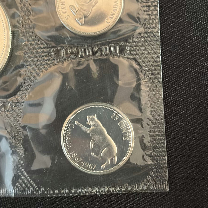 RCM Canadian 1967 Centennial Set of Uncirculated Coins - image 4 of 11