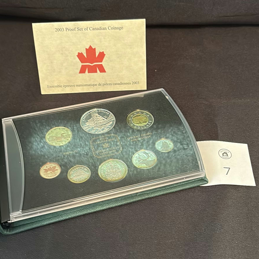 2003 RCM Proof Set Of Canadian Coins - image 1 of 10