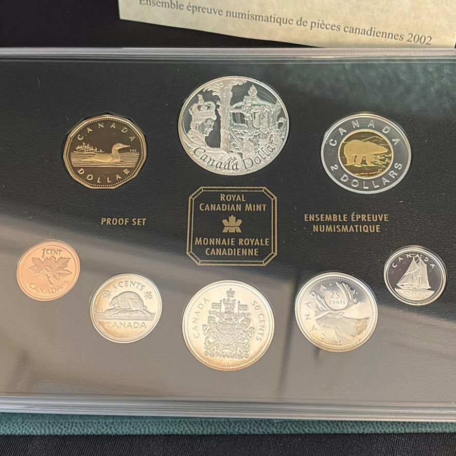 2002 RCM Proof Set Of Canadian Coins - image 2 of 10