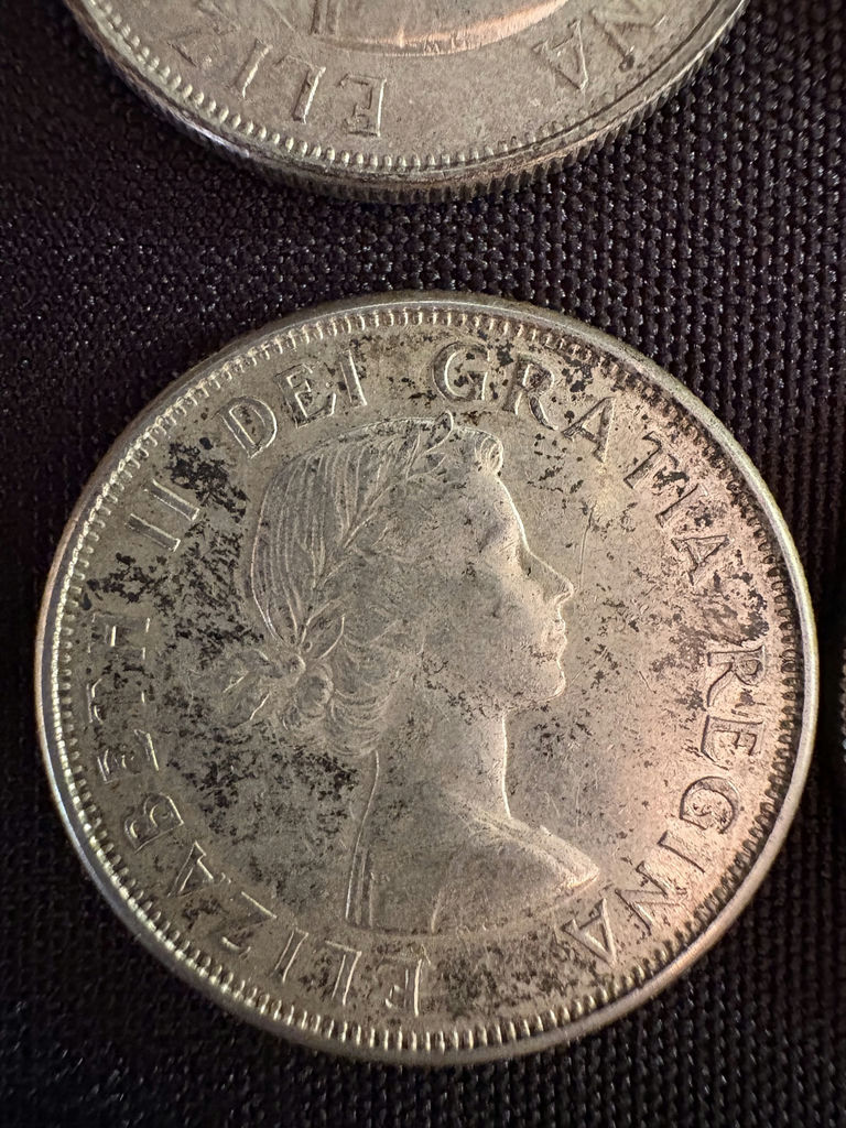 8 Silver 50 Cent Coins - image 13 of 19