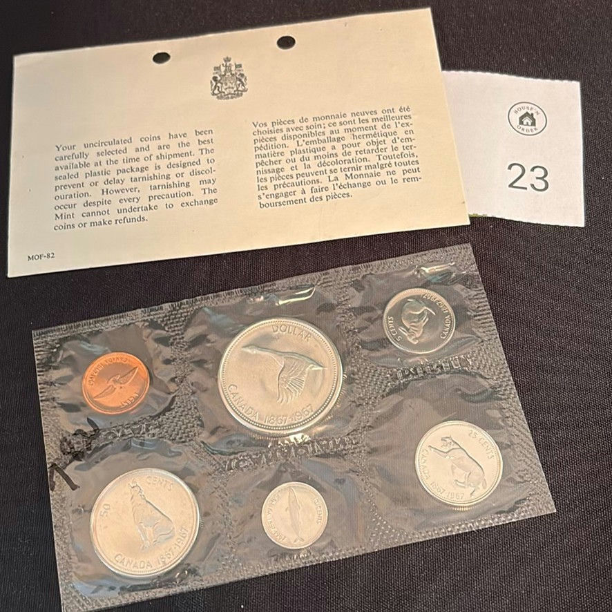 RCM Canadian 1967 Centennial Set of Uncirculated Coins - image 1 of 11