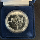 2007 RCM Silver Proof Dollar & 1994 Five Dollar Silver Maple Leaf Coin - thumbnail 2 of 9