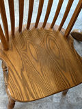 Solid Oak Dinning Table With 3 Leaves & 4 Chairs - thumbnail 6 of 11