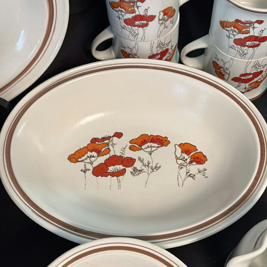 Vintage Royal Doulton Fieldflower Dish Set - image 11 of 18