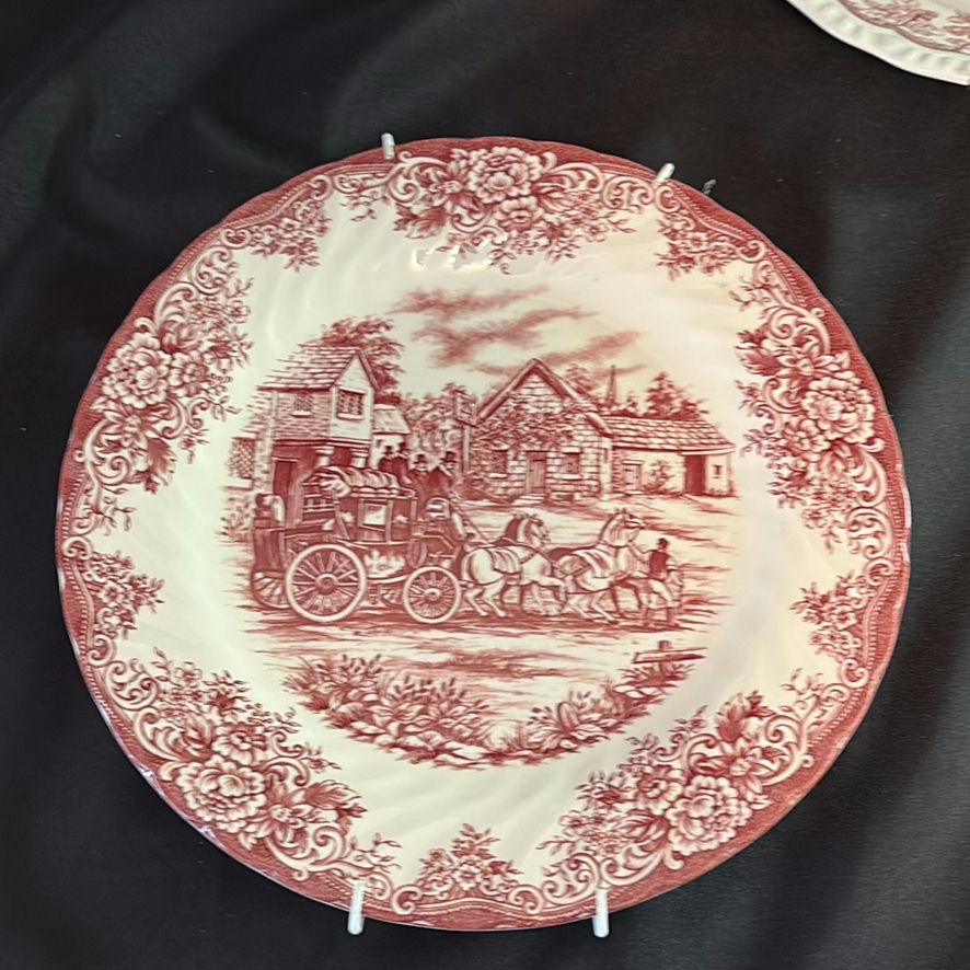 Collection Of Pink Decorative & Collector Plates - image 17 of 24
