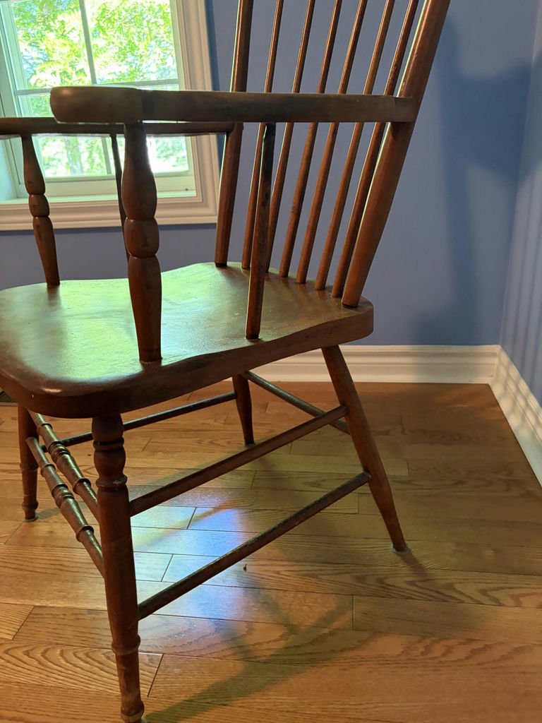 Wooden Chair Armchair - image 6 of 13