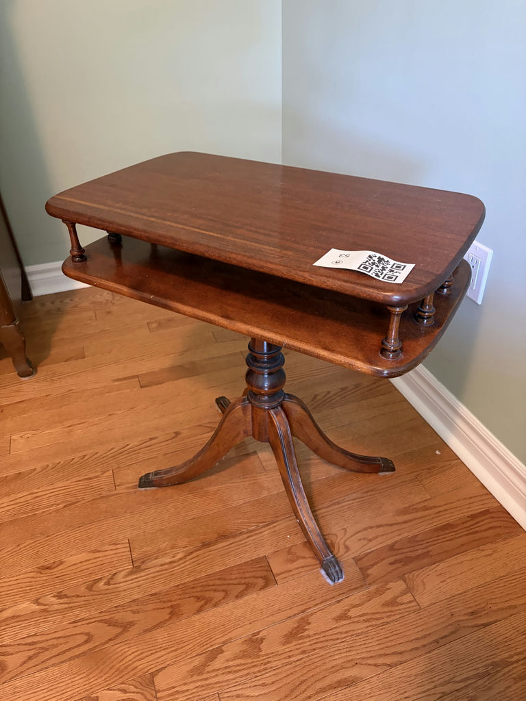 Solid Wood Side Table - image 9 of 10