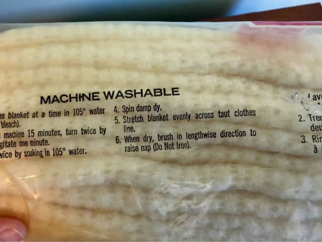 Woolaire Virgin Wool Thermal Blanket, Sealed - image 10 of 10
