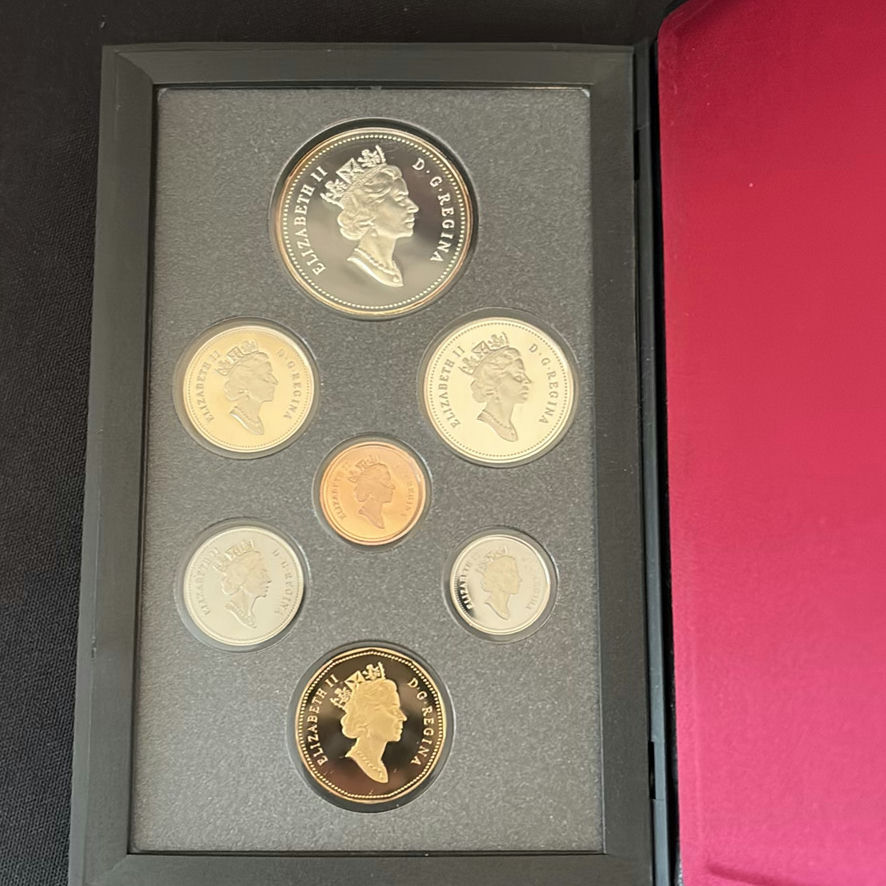 1994 RCM Proof Set Of Canadian Coins - image 7 of 9