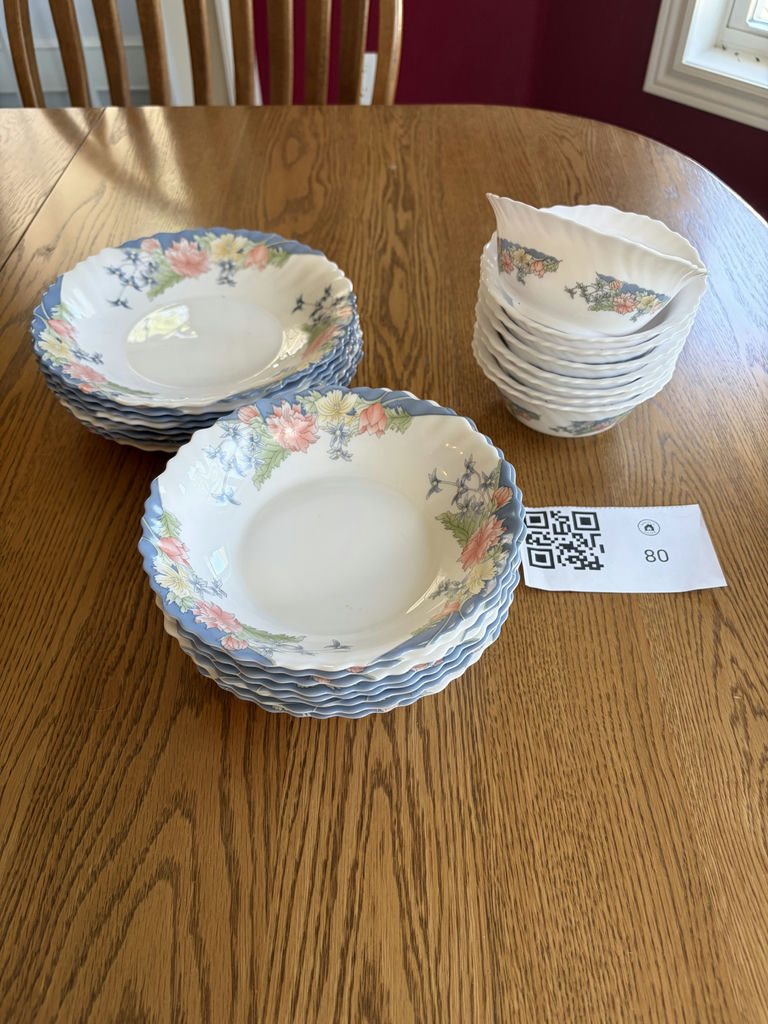 Vintage Arcopal “Florine” Bowls - image 1 of 7