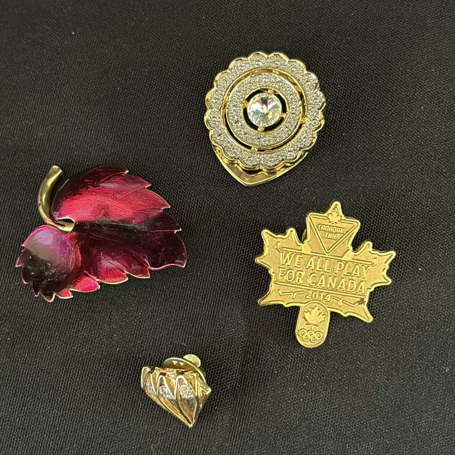 Assortment Of Gold Plated Brooches - image 10 of 11