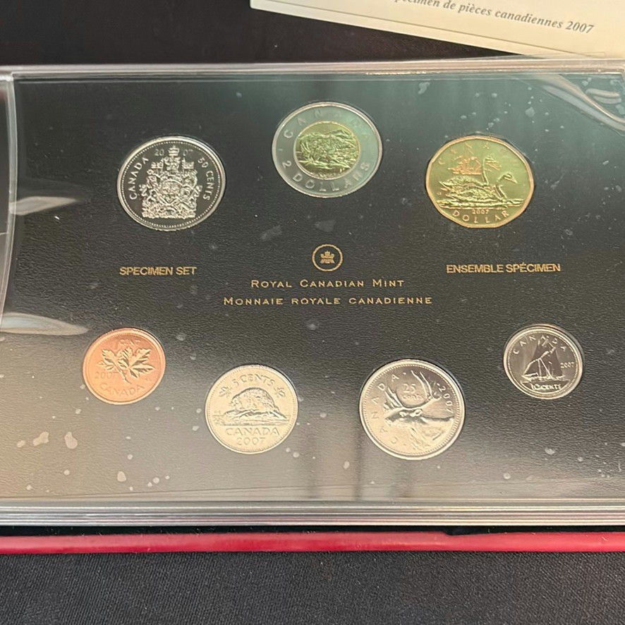 2007 RCM Specimen Set Of Canadian Coins - image 1 of 10