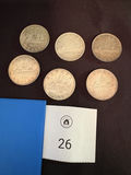 Canadian Silver Dollars - thumbnail 1 of 15