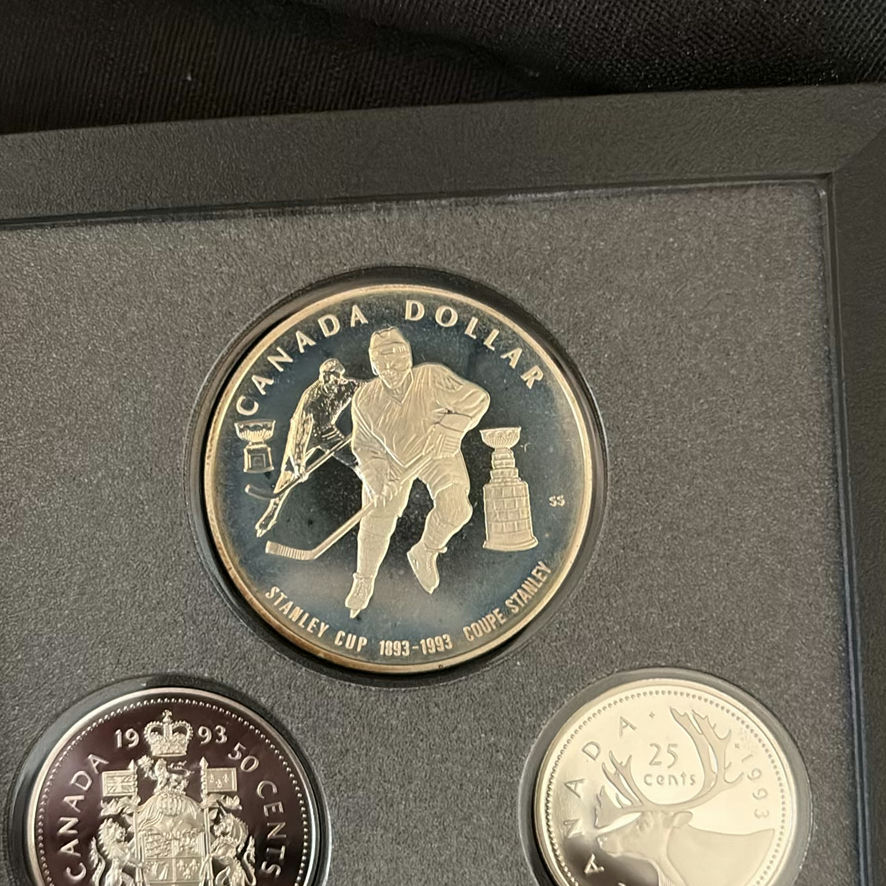 1993 RCM Proof Set Of Canadian Coins - image 8 of 10