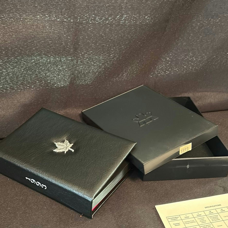 1993 RCM Proof Set Of Canadian Coins - image 10 of 10