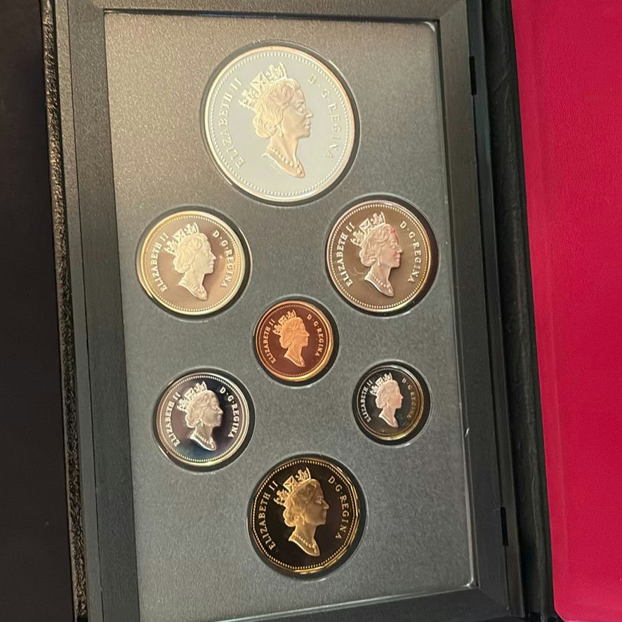 1996 RCM Proof Set Of Canadian Coins - image 7 of 9