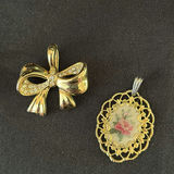 Assortment Of Gold Plated Brooches - thumbnail 4 of 11