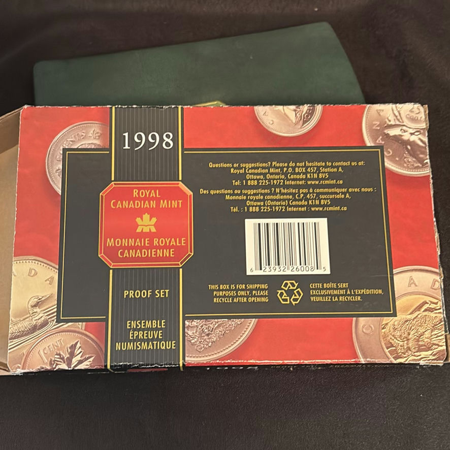 1998 RCM Proof Set Of Canadian Coins - image 13 of 13