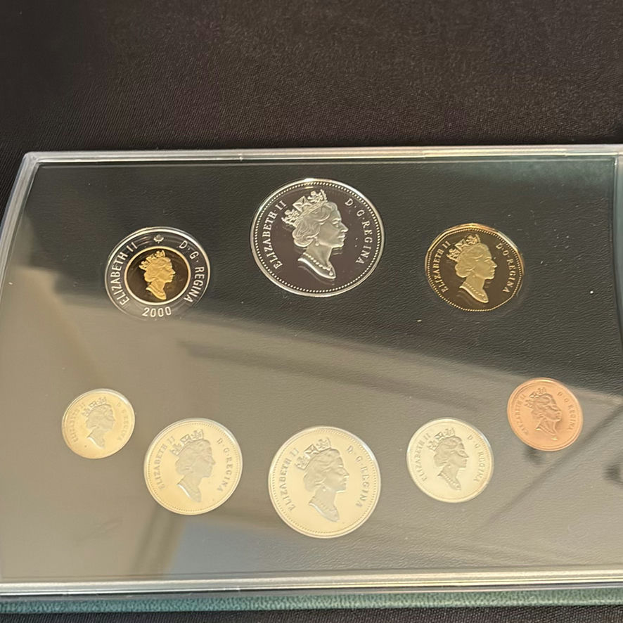 2000 RCM Proof Set Of Canadian Coins - image 4 of 9